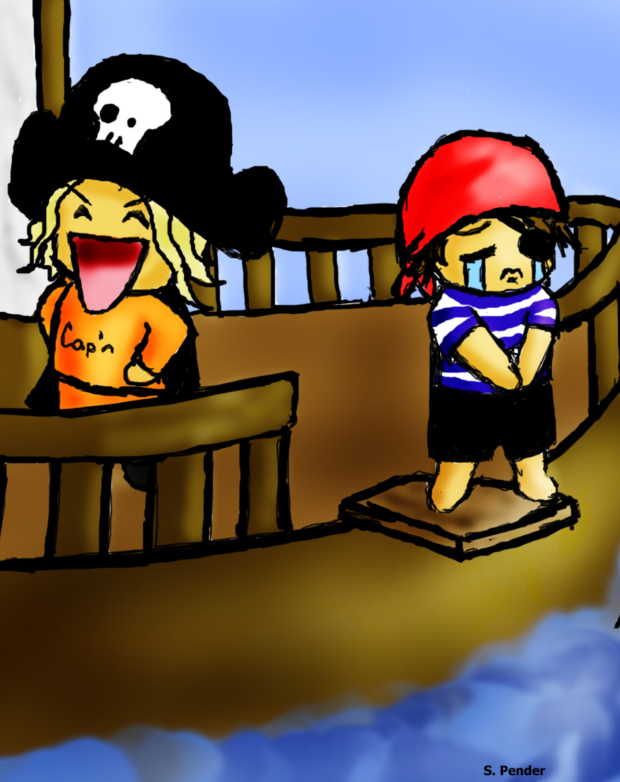 Walk the Plank. by Plushie