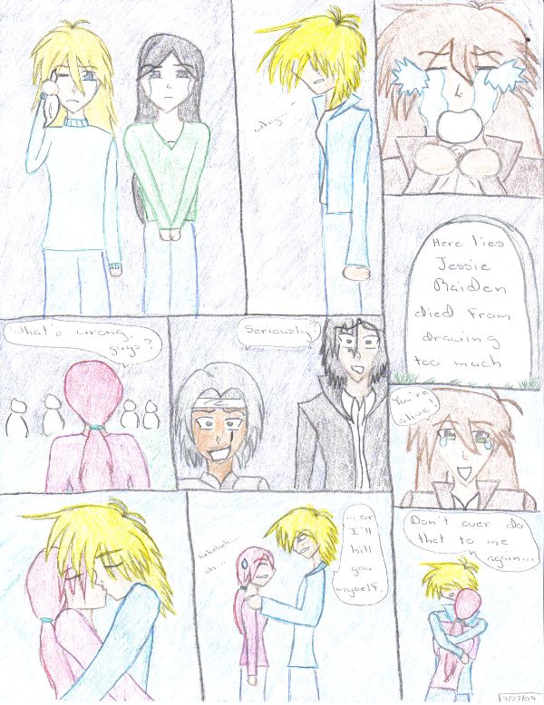 Jessie's Funeral (colored) by Pocky_PixieSticks_Anime
