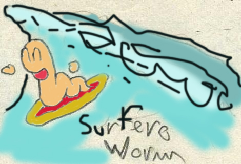 SurferWorm by Porroro