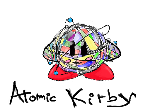 Atomic Kirby by Porroro