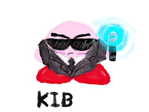 KIB (Kirby in black) by Porroro