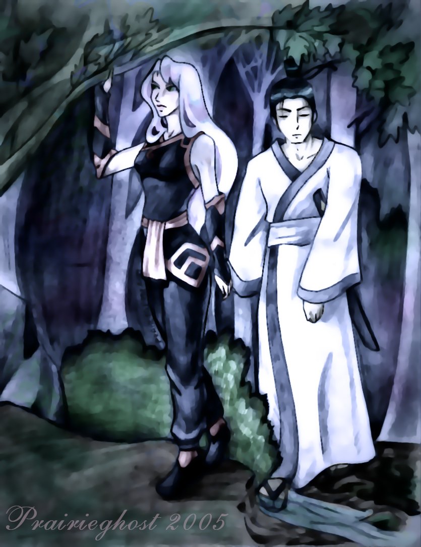 Samurai Jack and Lora by Prairieghost