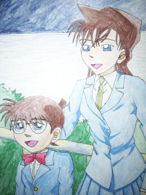 Conan and Rachel by PrincessMarinia