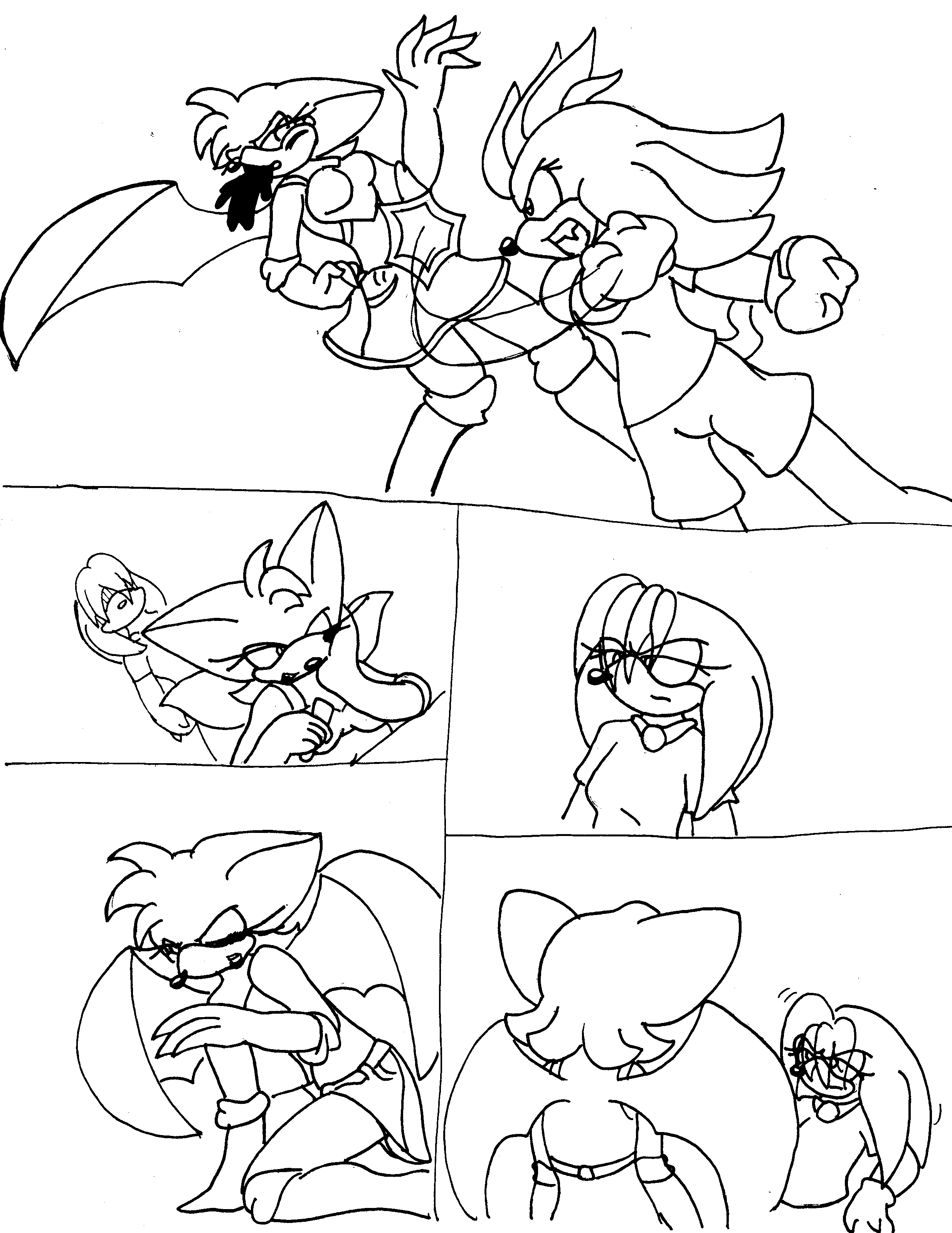 Cleo vs. Ruby by PrincessSallyAcorn