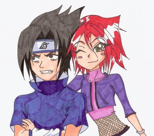 Sasuke and Anzai by PrincessWombat