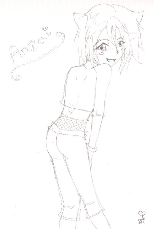 Anzai sketch by PrincessWombat