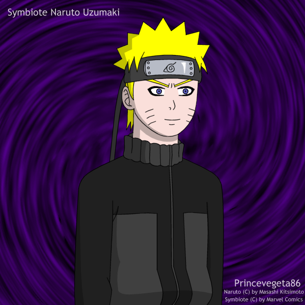 Symbiote Naruto Uzumaki by Princevegeta86