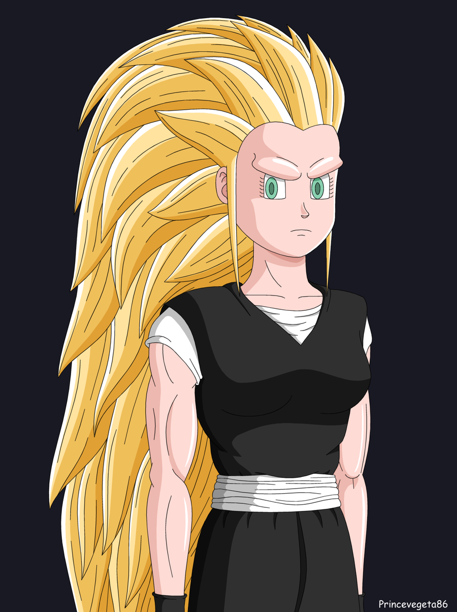 Super Saiyan 3 Tani by Princevegeta86