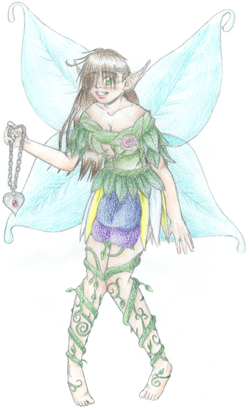 Gaia Fairy Request (colored) by Prite