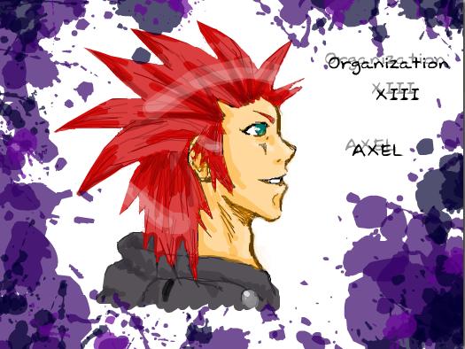 Kingdom Hearts II:  Axel by Prite