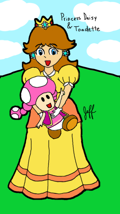 Daisy and Toadette by Proto_