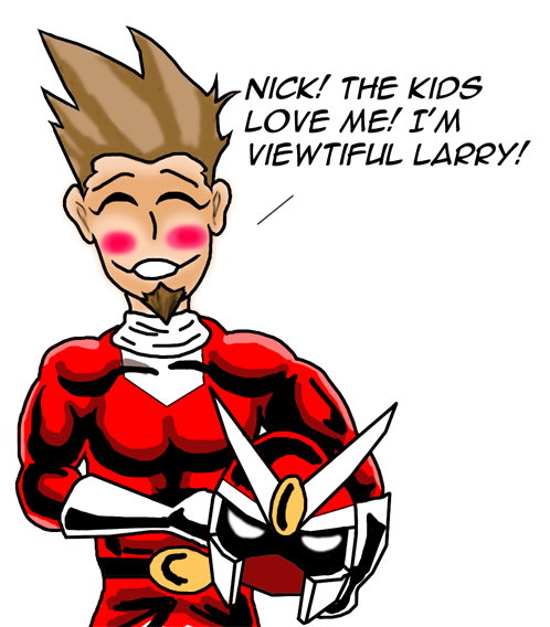 Viewtiful Larry by Proto_