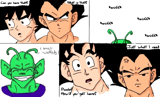 arrival of piccolo by Psyfire