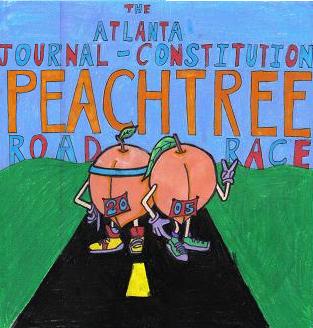My Oeachtree Road Race Entry by PuNkPoP