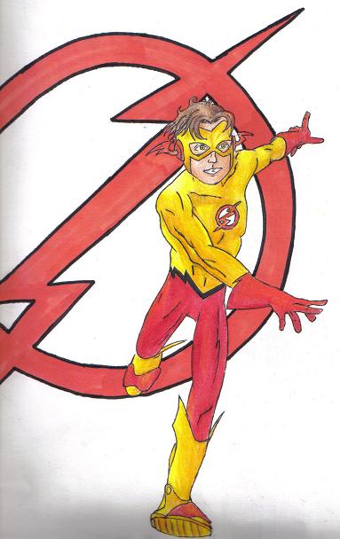 Kid Flash en colores! by PuNkPoP