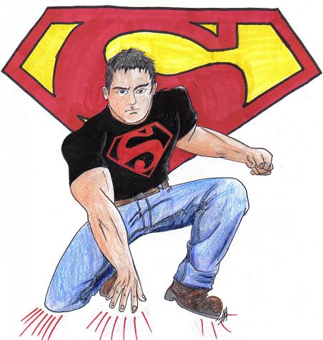 Superboy colored by PuNkPoP