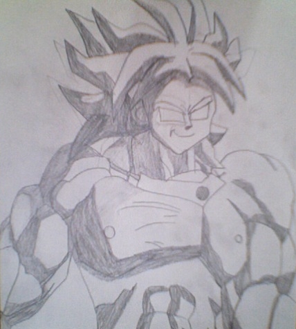 Broly (Requested by DorkyDragonOfTheDead) by PuffBubble
