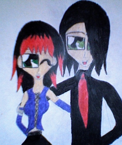 Happy V-day (art trade with x_Mrs_Gerard_Way_x) by PuffBubble