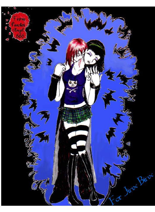 Vampire Romance for Jinx Binx by PunchenAngel666