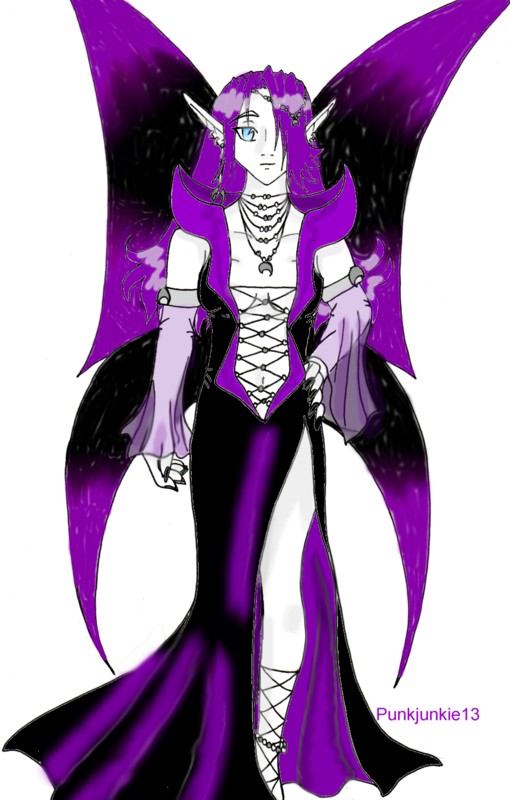Dark Elemental Fairy by PunkJunkie13