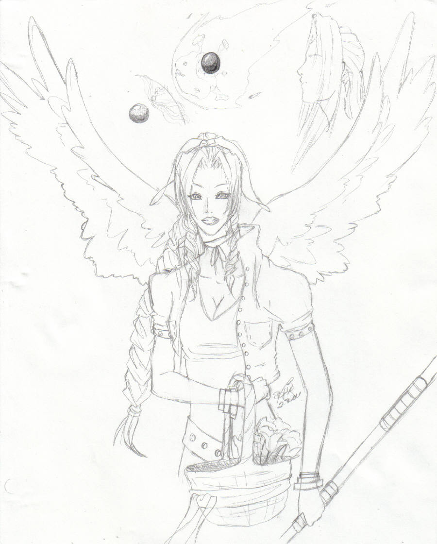 Aeris, Angelic Warrior by PureAngel06