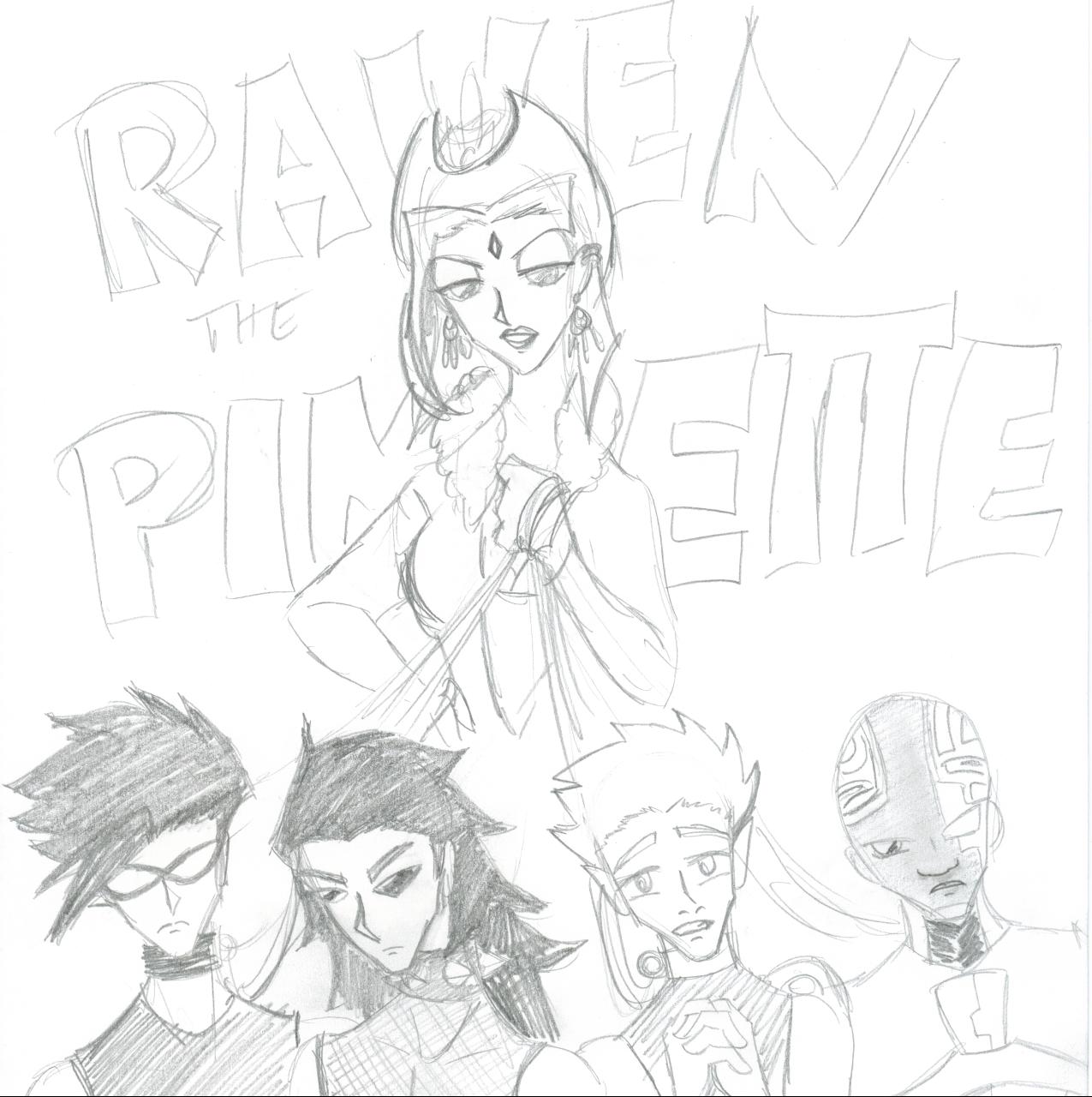 raven the pimpette by Purely_coincidental