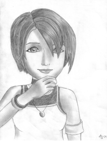 Kairi from Kingdom Hearts by PurplePrincess