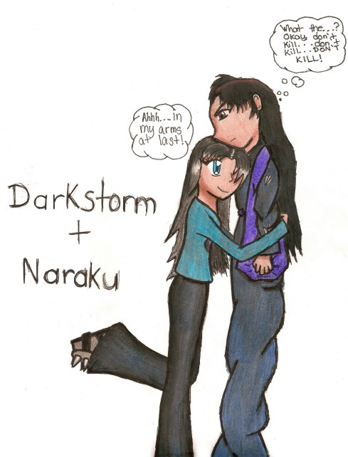 Darkstorm's request (Darkstorm & Naraku) by Pyra_Flare