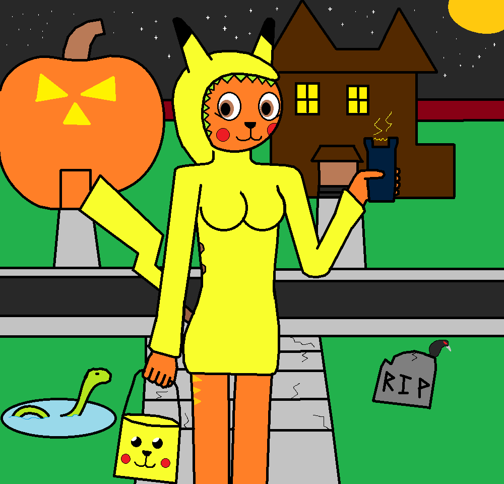 Enterie for FAC's Halloween Contest with Nancy by pacman64dx