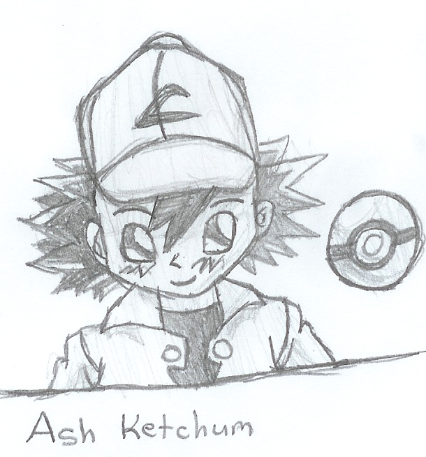 Ash Ketchum! by pacmaster2000