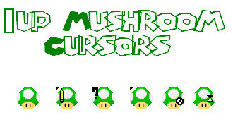 up Mushroom Cursors by pacmaster2000