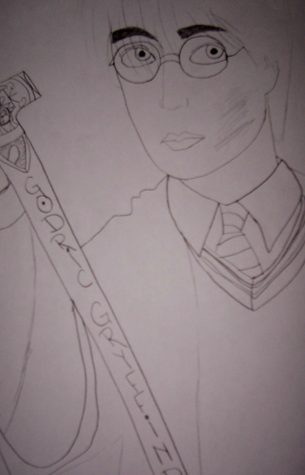 Harry with Godric's sword by pansyparkinson1313
