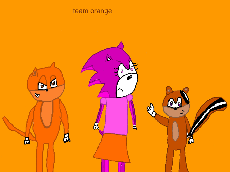 team orange by papiocutie
