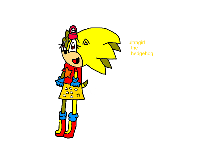 Gender swapped:Ultragamma the hedgehog (RQ) by papiocutie