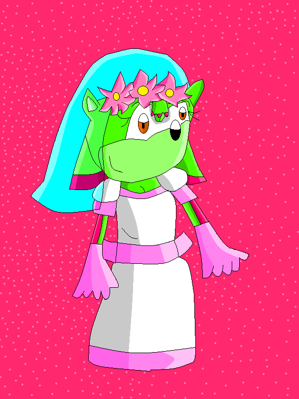 The bride by papiocutie