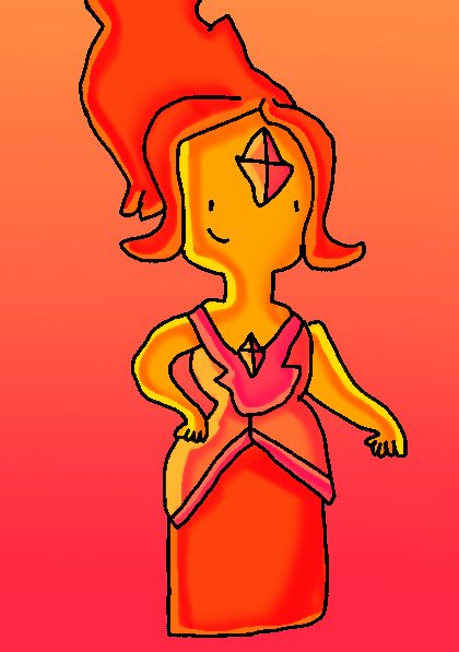 Flame princess. by papiocutie