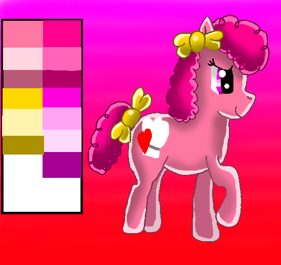 Loveheart the earth pony! by papiocutie