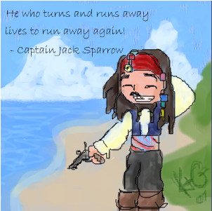 Jack Sparrow by pencilplayer