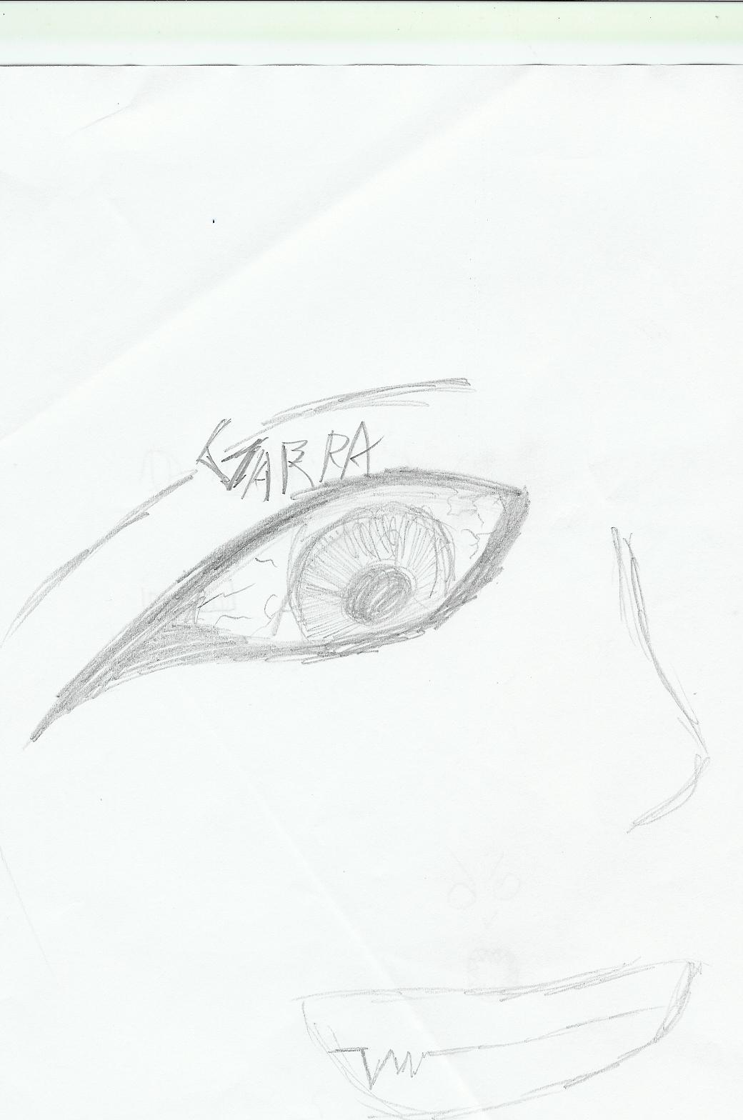 freaky gaara eye thingy by penutbutterjellytime