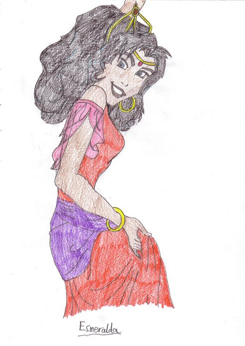 Esmeralda in colour by perfectpureblood