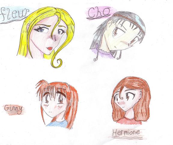 Anime Harry Potter girls part 1 by perfectpureblood