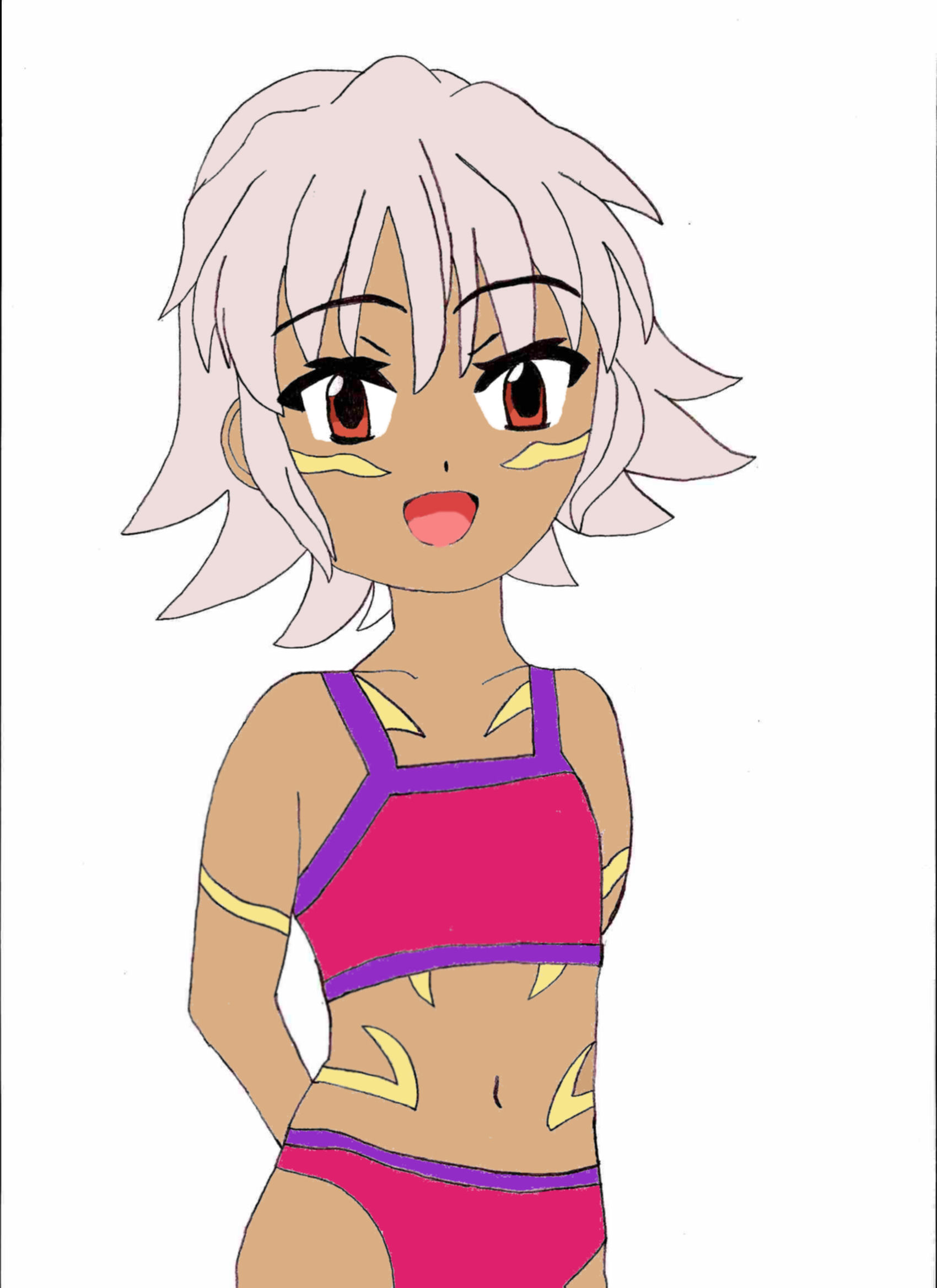 Swimsuit Rena *coloured* by peter89
