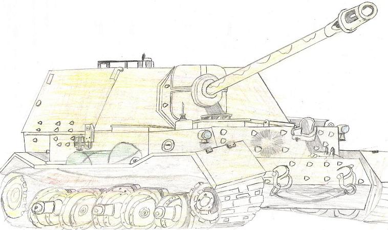 Ferdinand Tank by pherxian