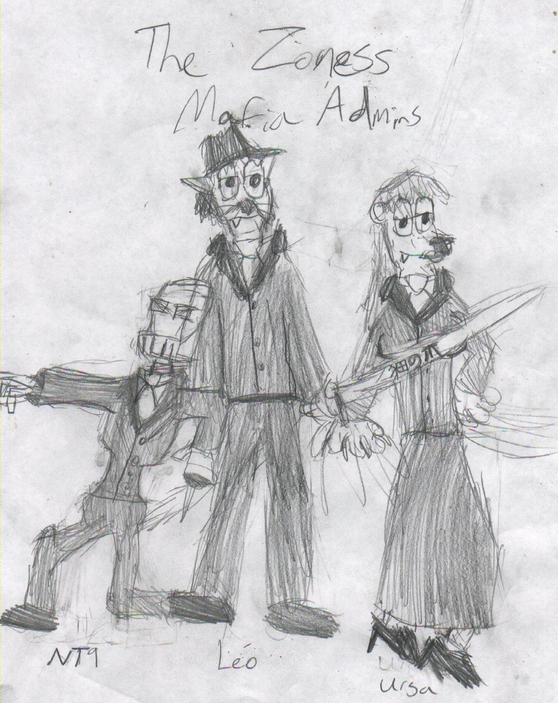 Zoness Mafia Admins by pieandchips666