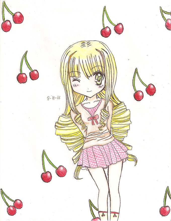 Cherry girl by piegurl
