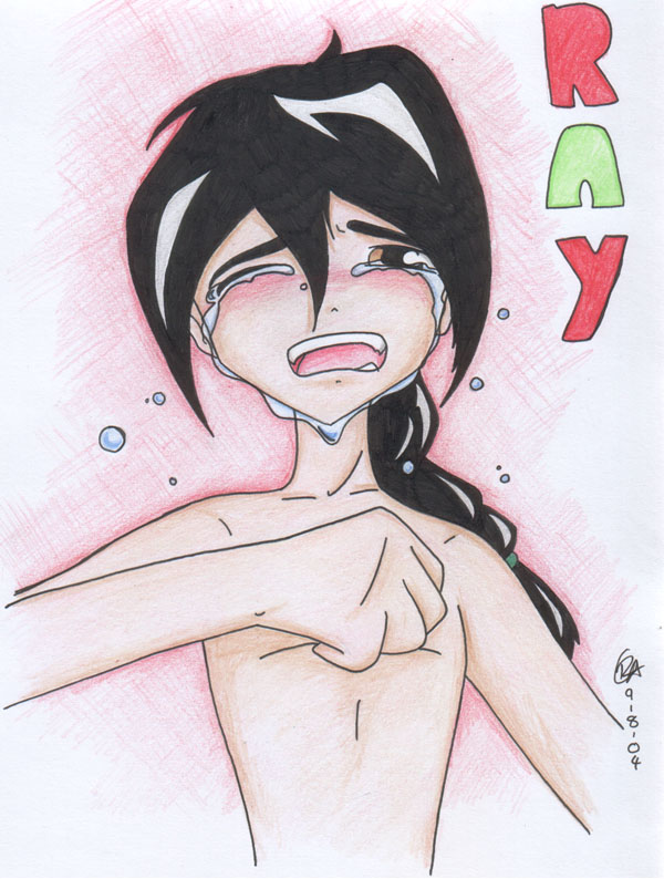 Ray crying - coloured by pink_blossom
