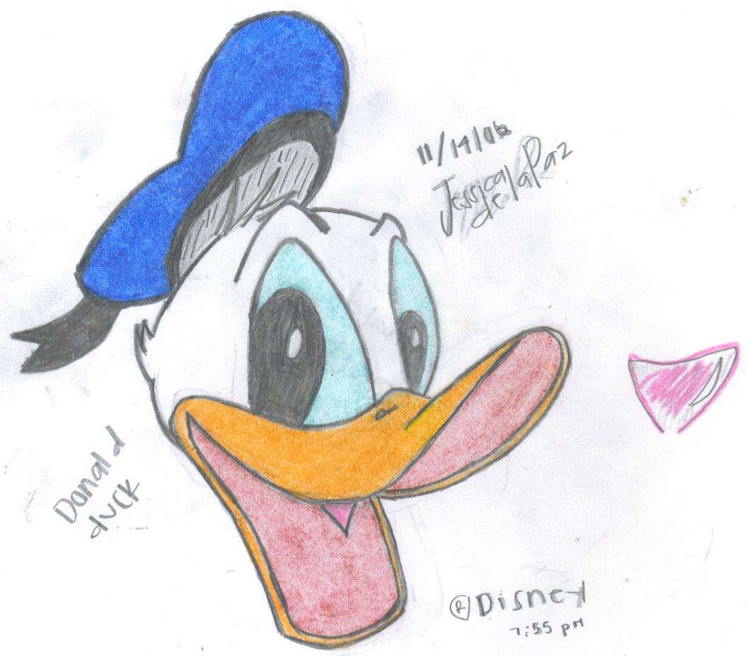 Donald Duck by pinkwhale66