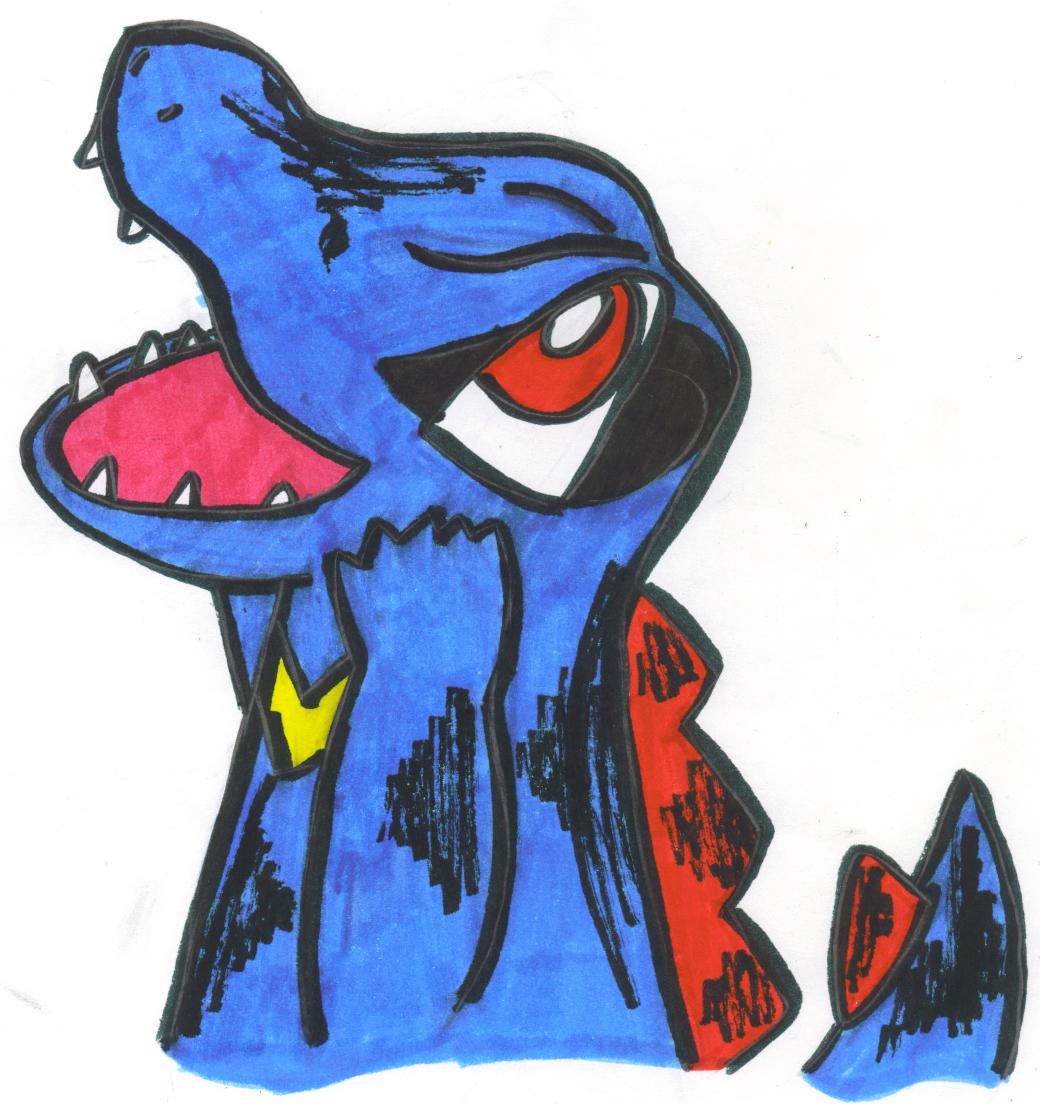 Totodile by pinkwhale66