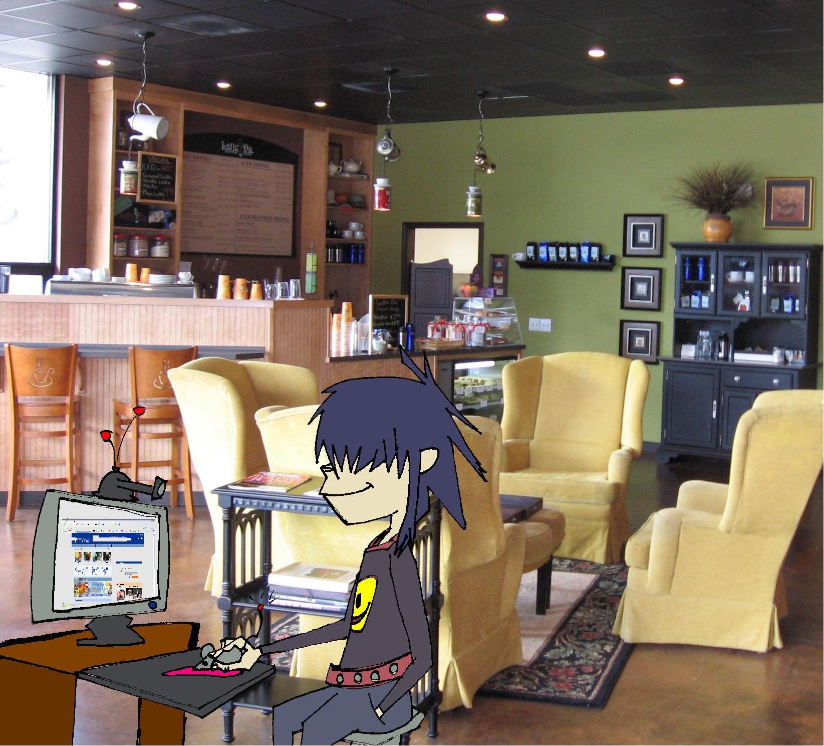 Noodle at a coffee shop by pinkwhale66