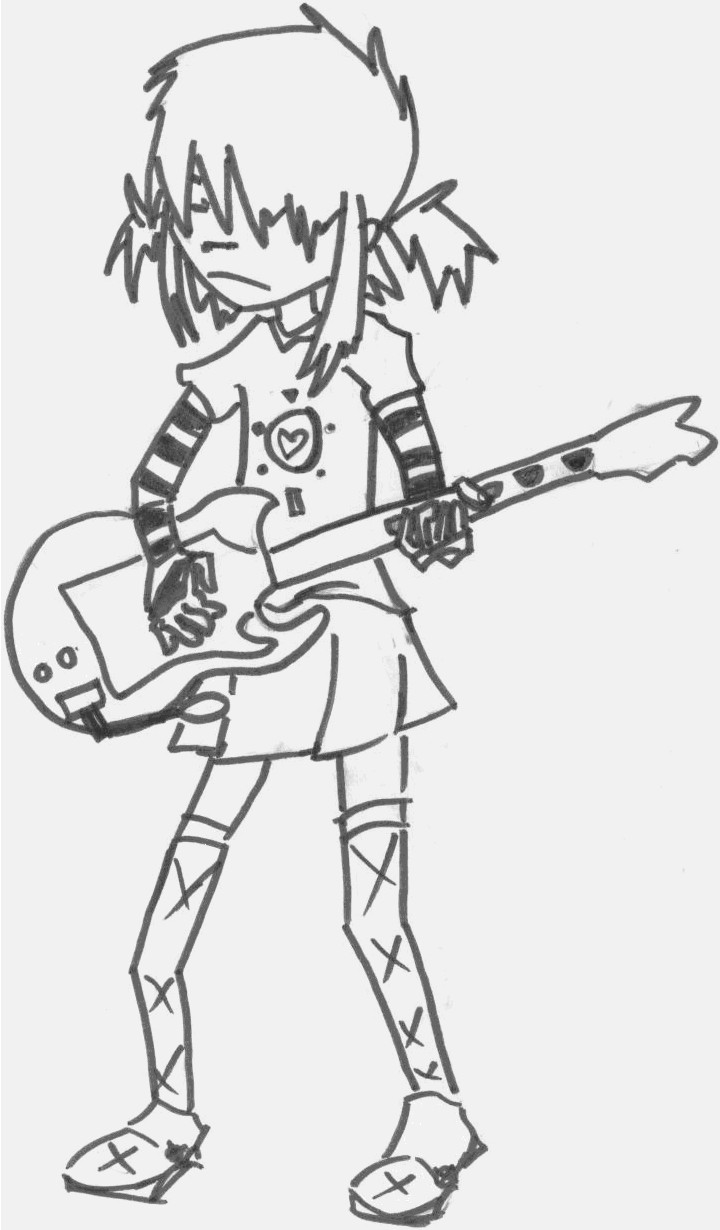 Noodle... The Hero! by pinkwhale66